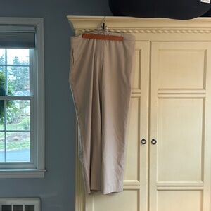 Halogen Pants, Size: 16, Color: Khaki